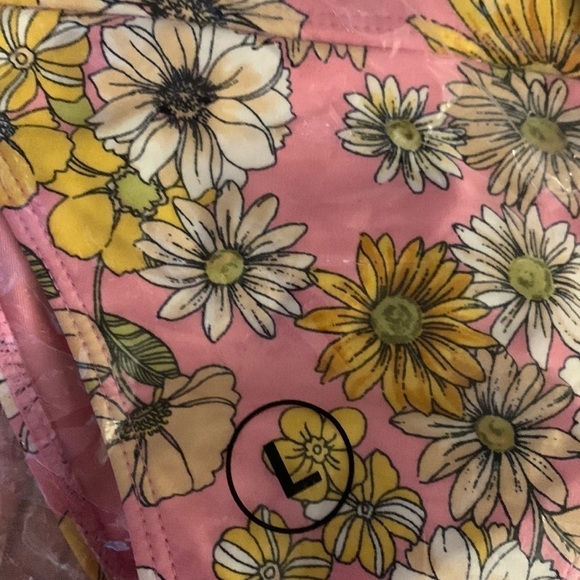 Retro floral print bikini set F21 L NWT - Picture 3 of 4